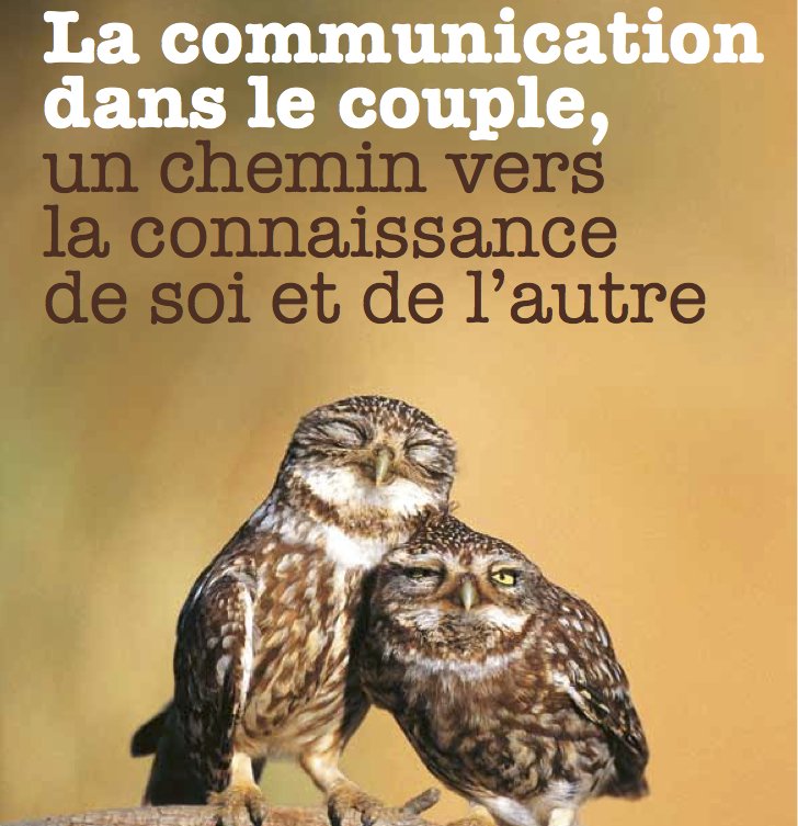 Séminaire thématique | La communication dans le couple : un chemin vers la connaissance de soi et de l'autre | Laurence Bruschweiler,  Nicolas Bagnoud, Caroline Daures
